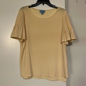 Yellow blouse